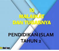 10 Malaikat Allah Tugasnya Apa